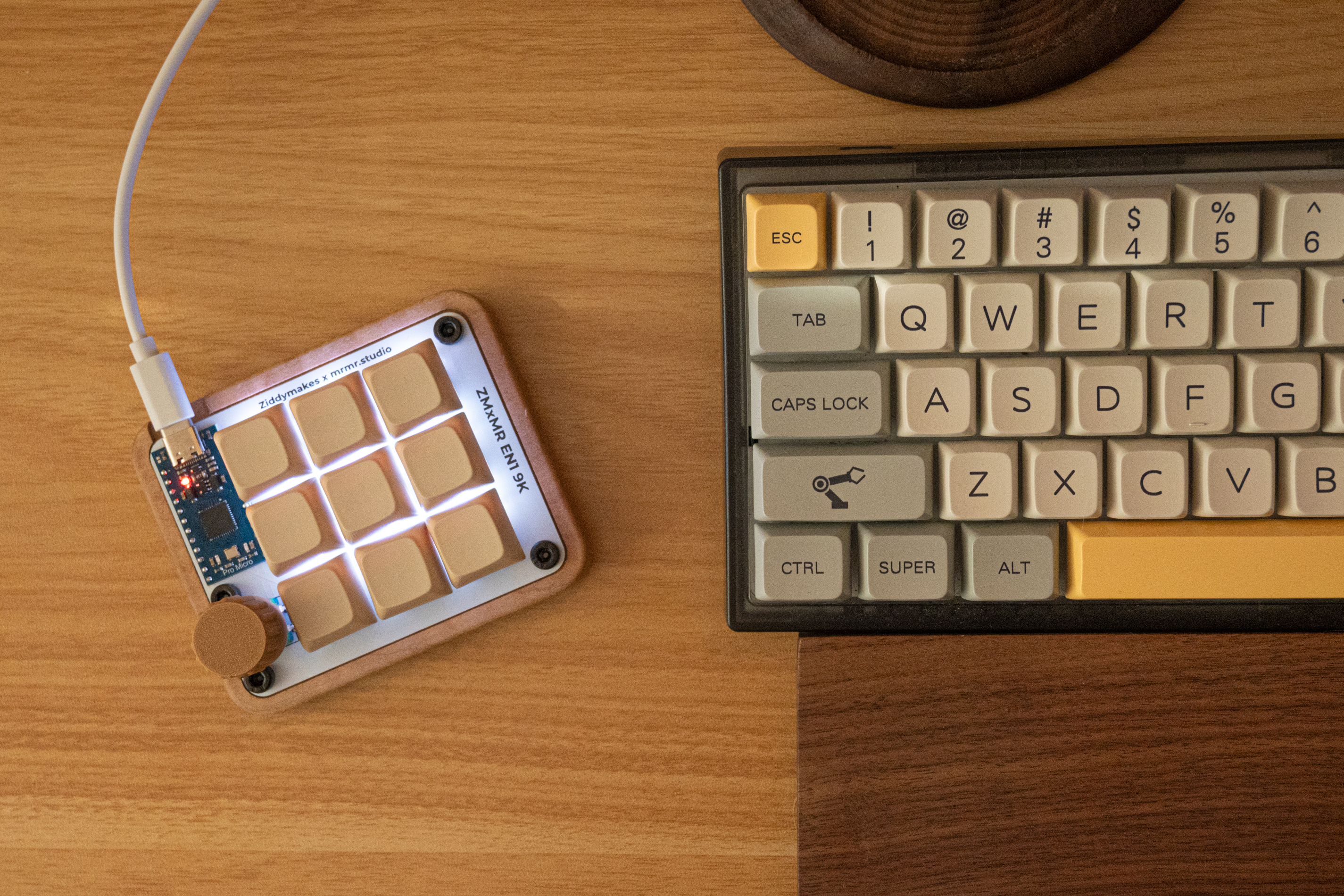 ZM 9K Maple QMK/VIAL Macropad