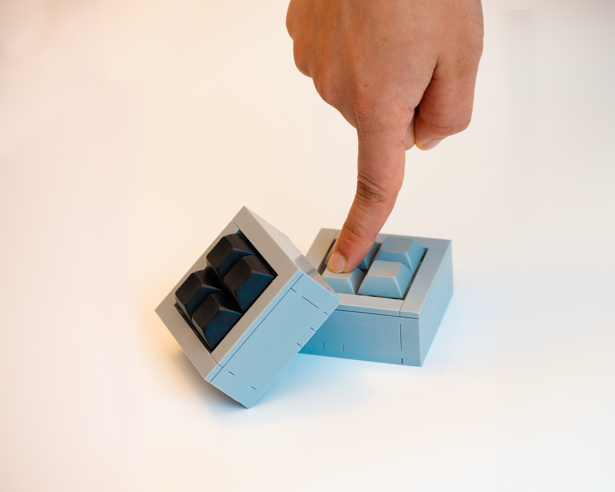 Lego Keyboard Brick Fidget - 4 Key