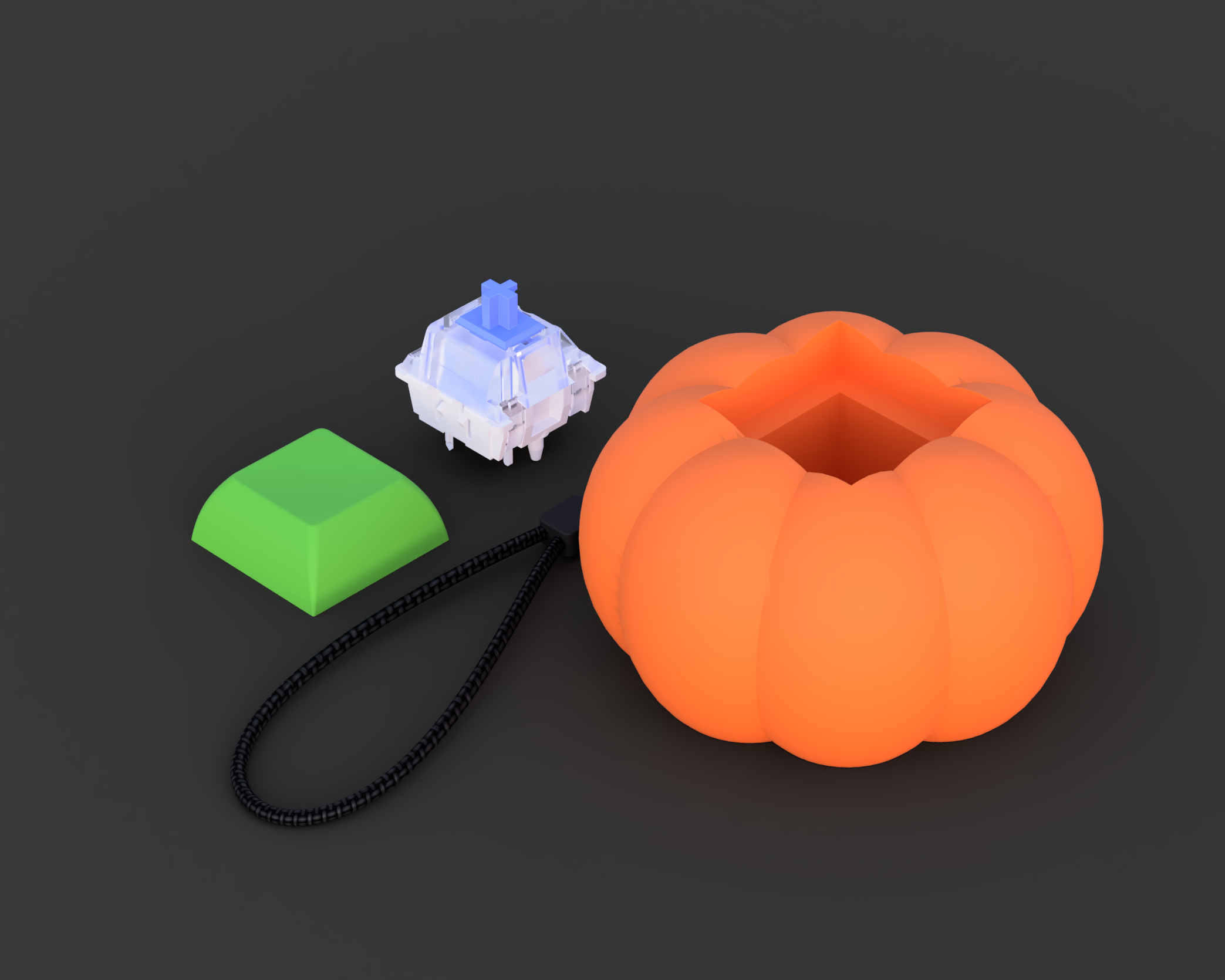 Pumpkin Keyboard Fidget