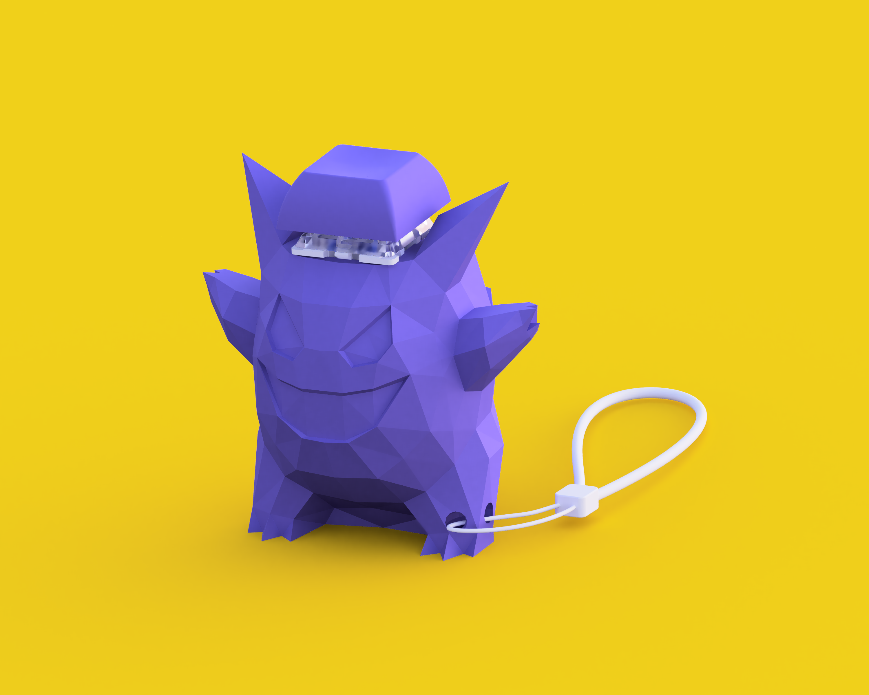 Gengar Low Poly Fidget