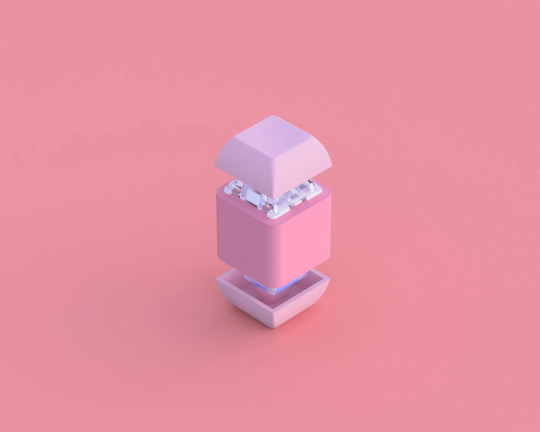 All Pink Mechanical Fidgets