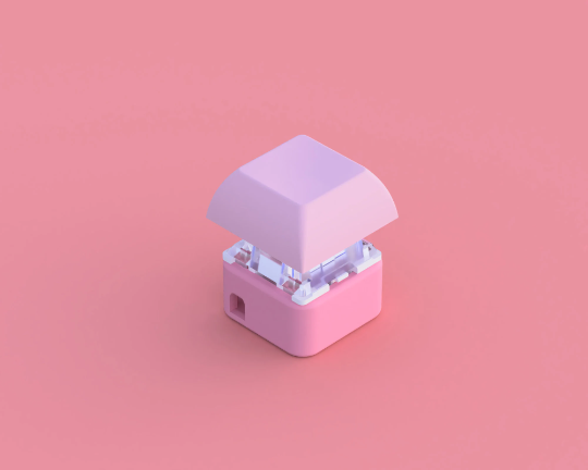 All Pink Mechanical Fidgets