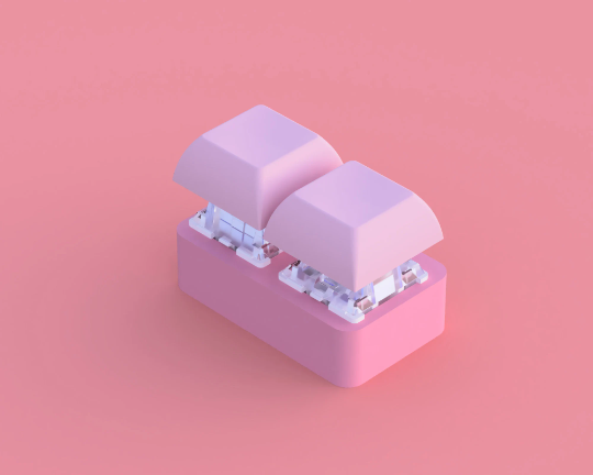 All Pink Mechanical Fidgets
