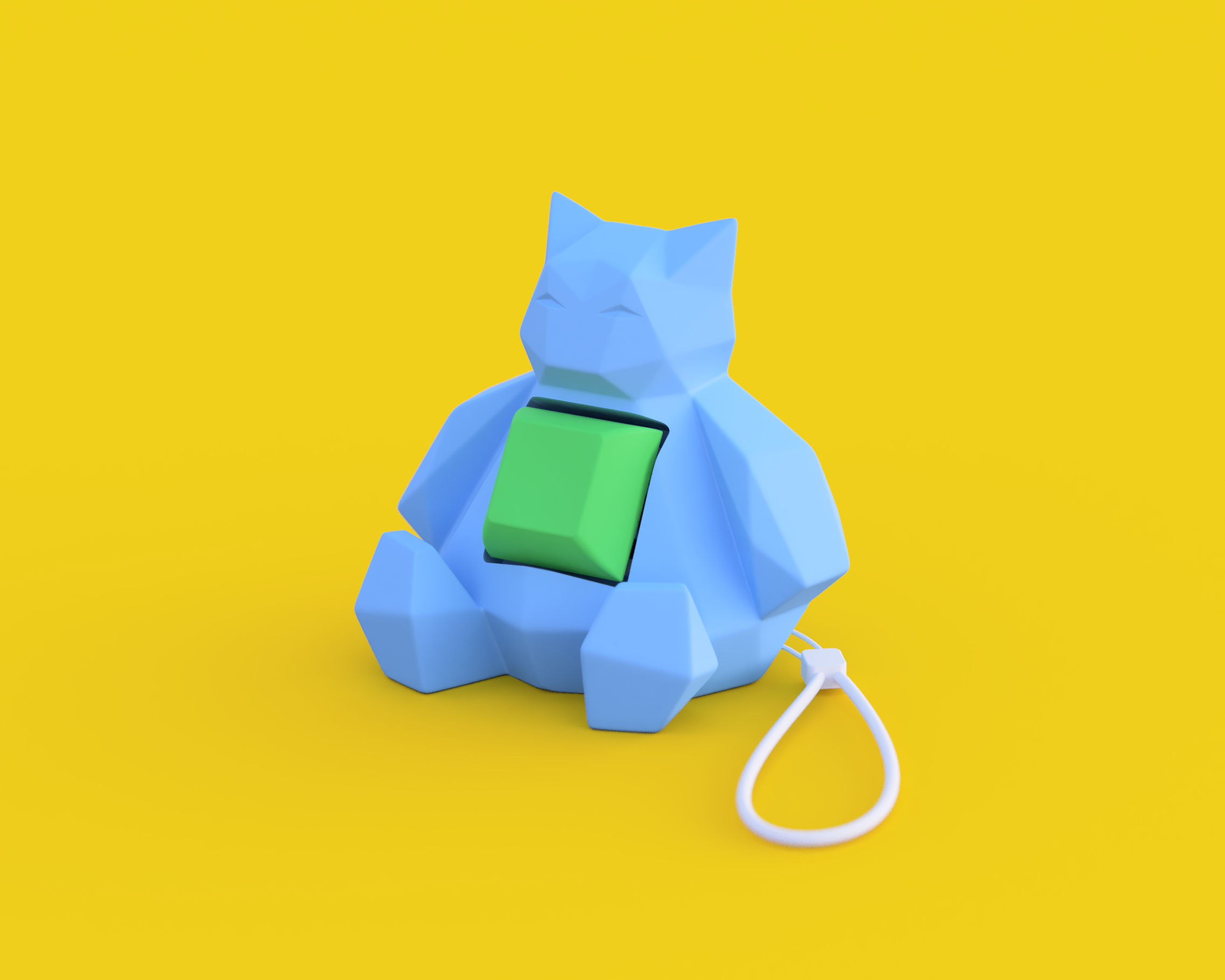 Snorlax Keyboard Clicky Fidget