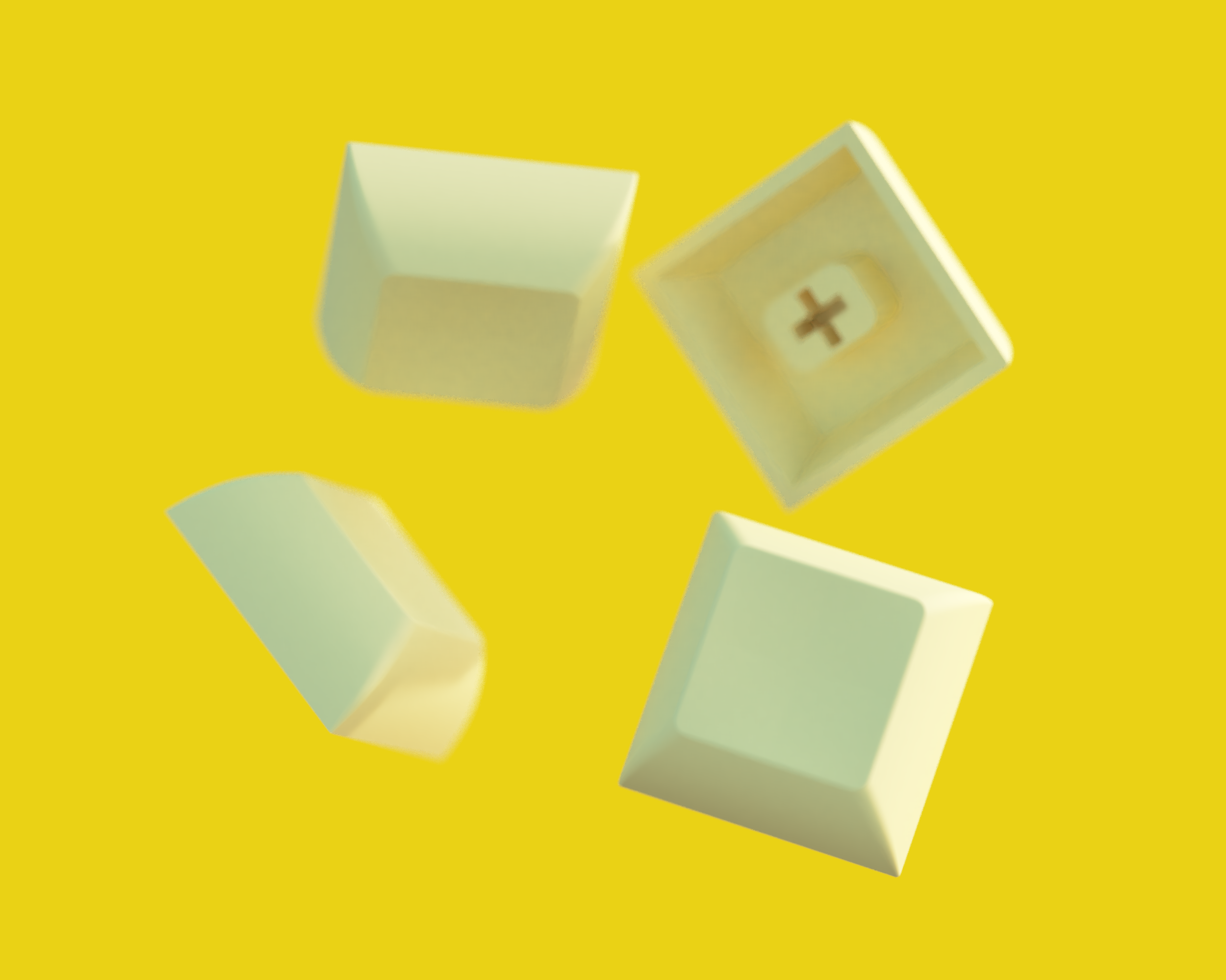 DSA Keycap - Yellow
