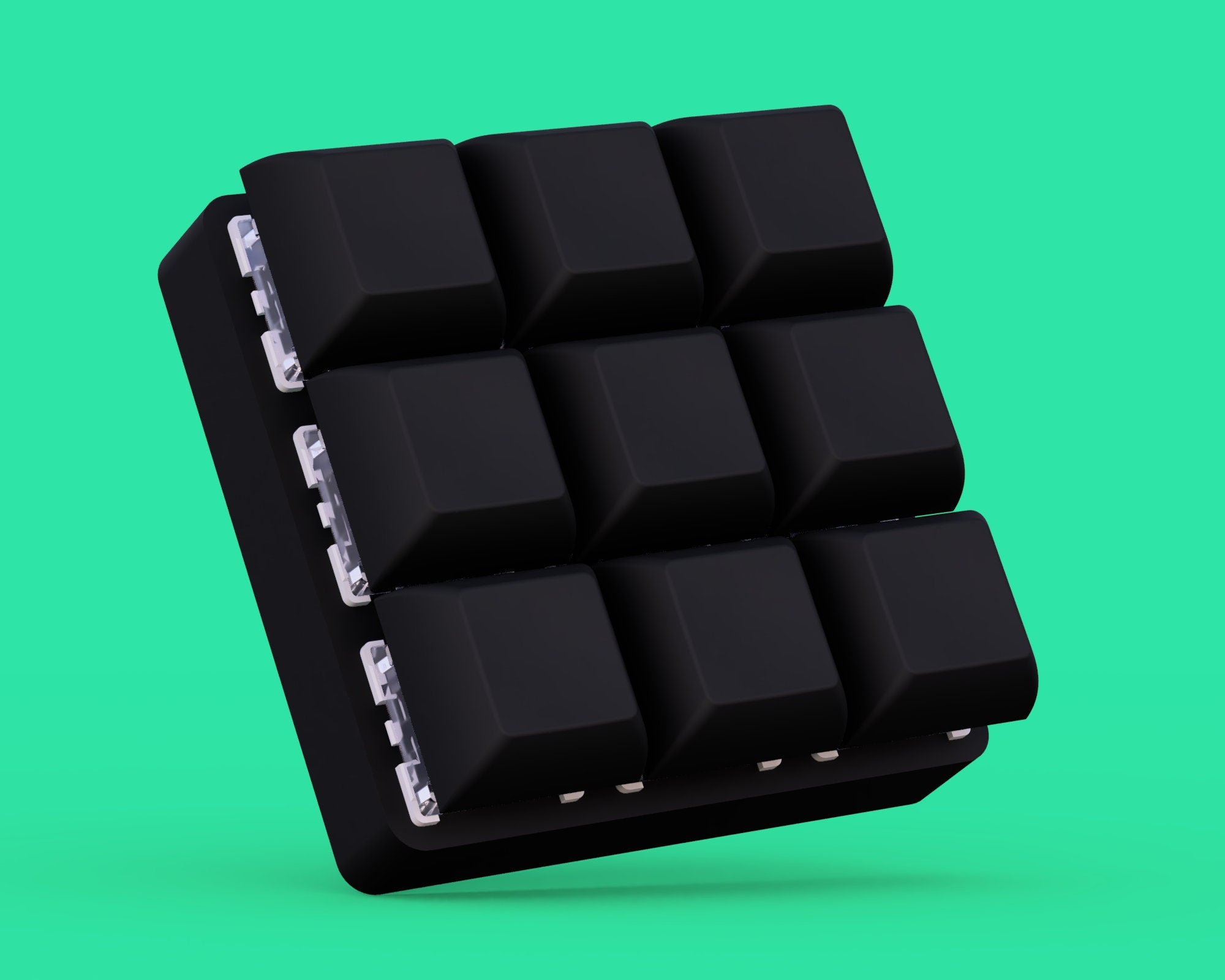 Desktop 9 Key Mechanical Fidget