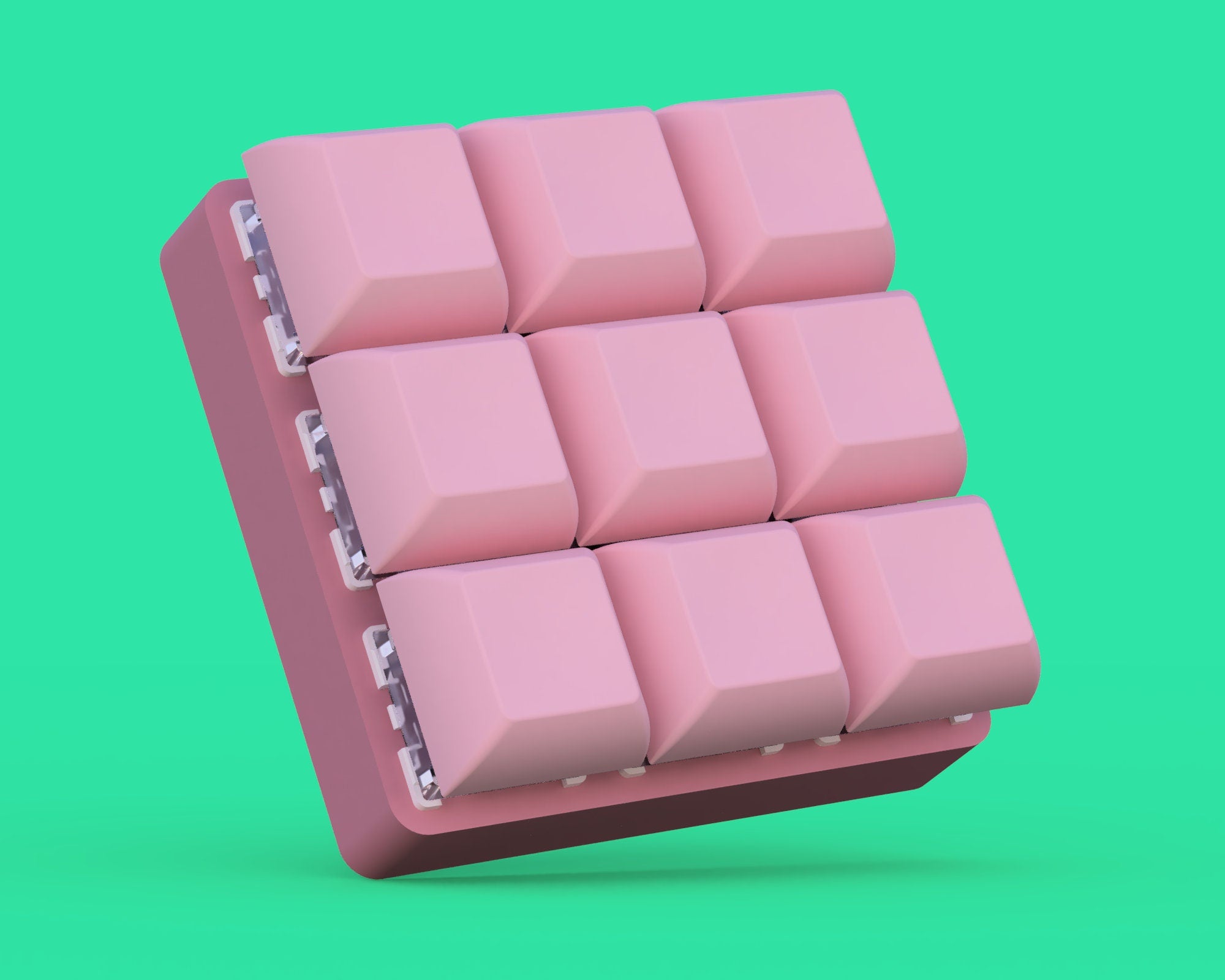 Desktop 9 Key Mechanical Fidget