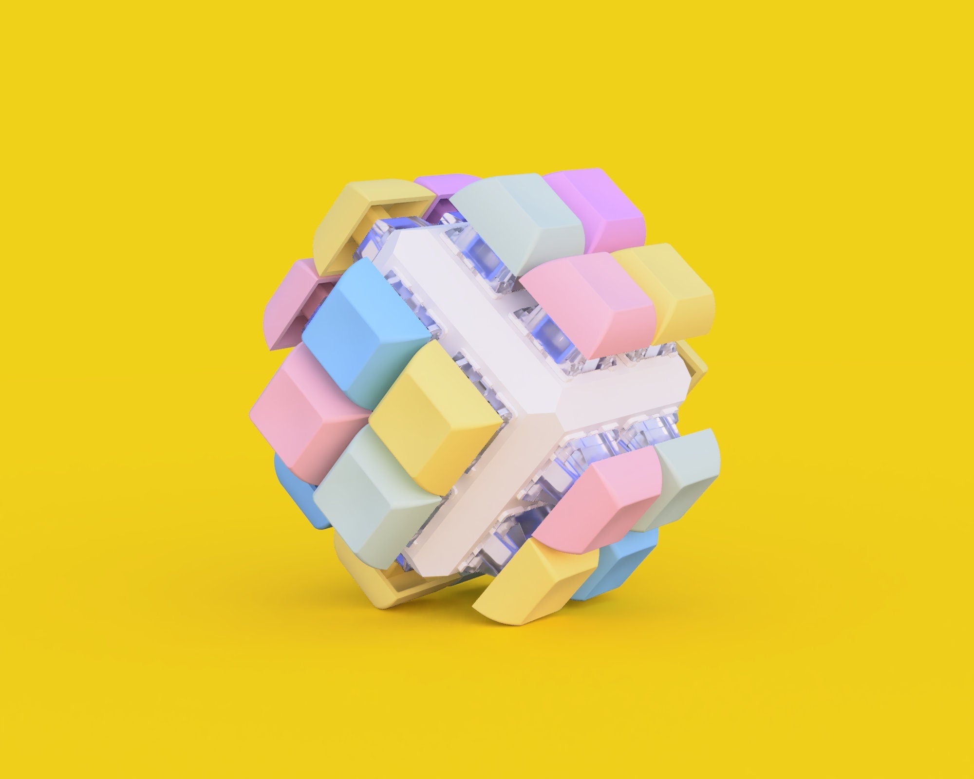 24 Key Fidget Cube