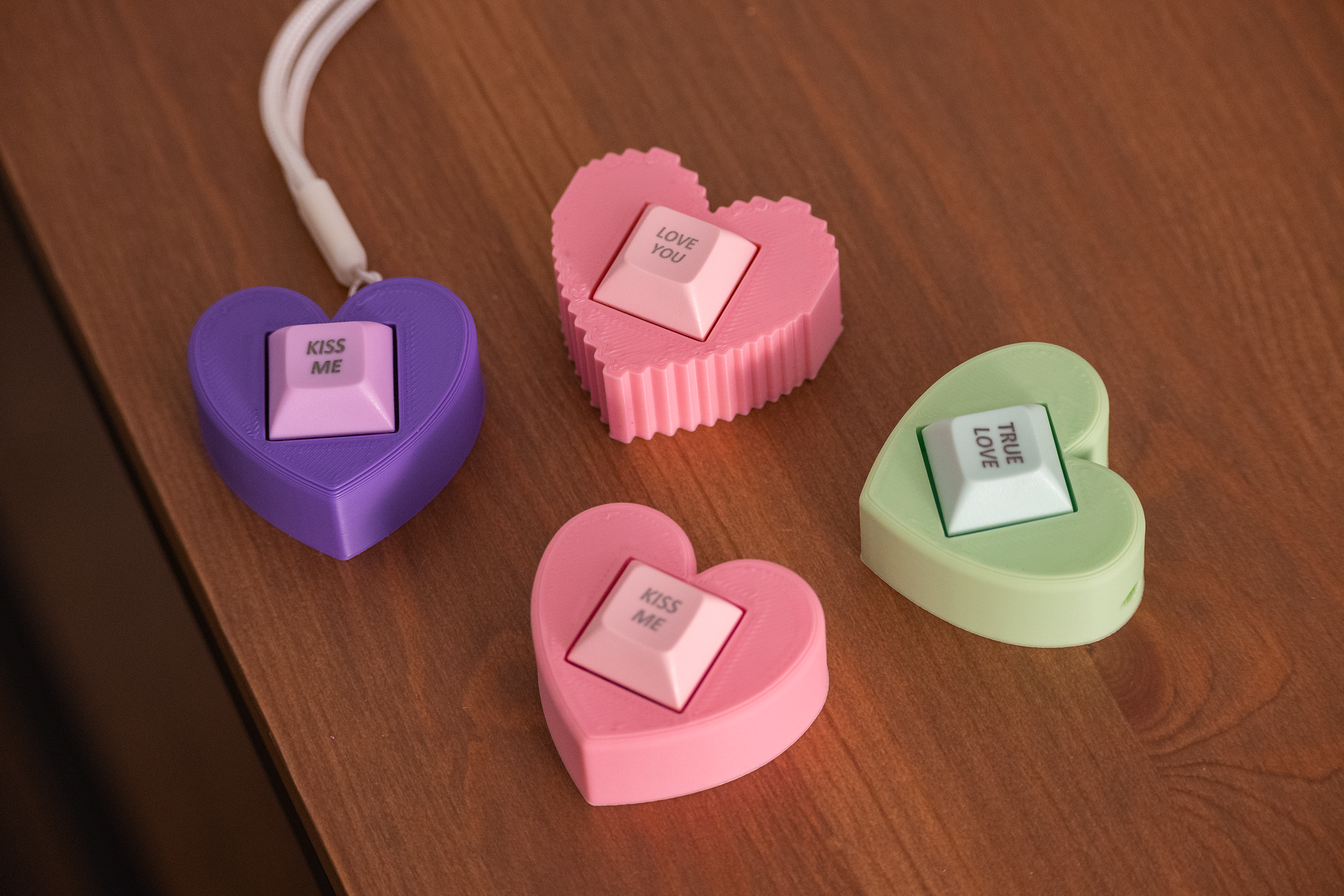 Valentines Candygram One Key Mechanical Fidget Toy
